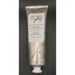 ORLANDO PITA PLAY Ampli-Tint Color Depositing Hair Mask GOLDEN BLONDE 4‎ oz